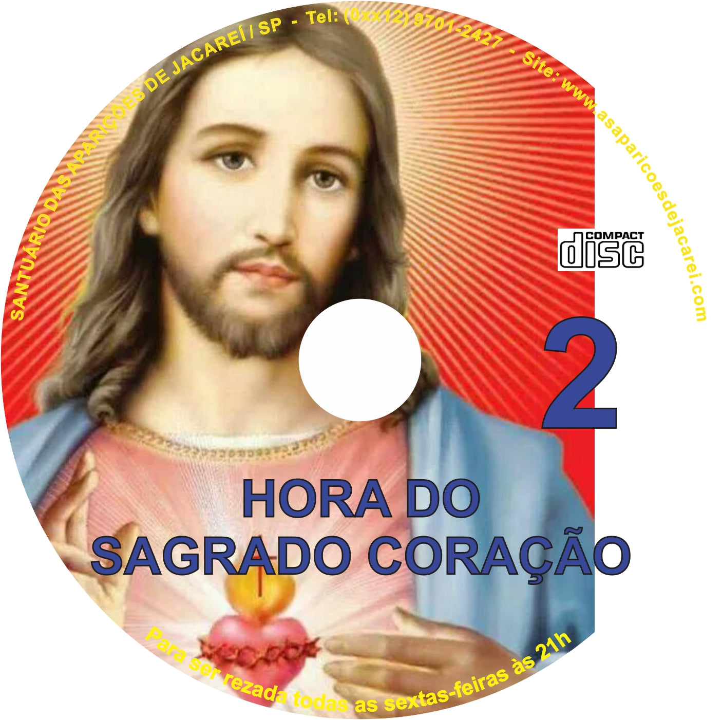 CD Hora do Sagrado Coração 2 CD Hora do Sagrado Coração 2